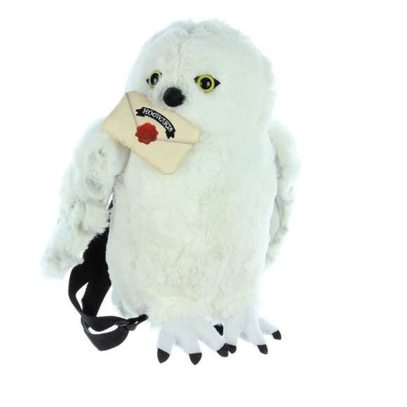 Harry Potter Owl HogWarts Wizard Plush Backpack